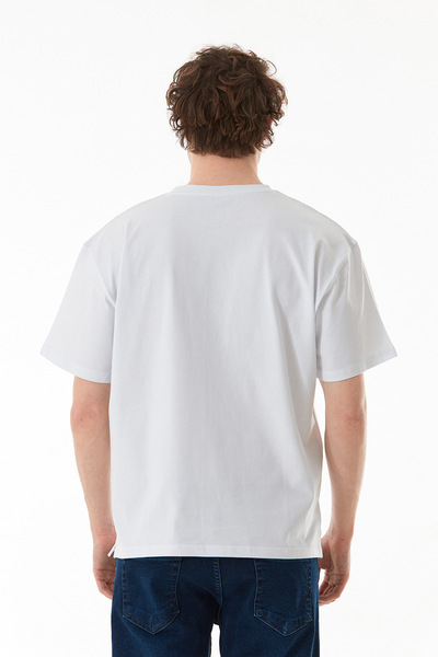 Fulla Moda Μπλουζάκι Basic Crew Neck Oversize