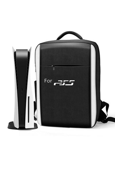 sharpdo High Capacity Minimalist Style Carrying Bag for PlayStation 5