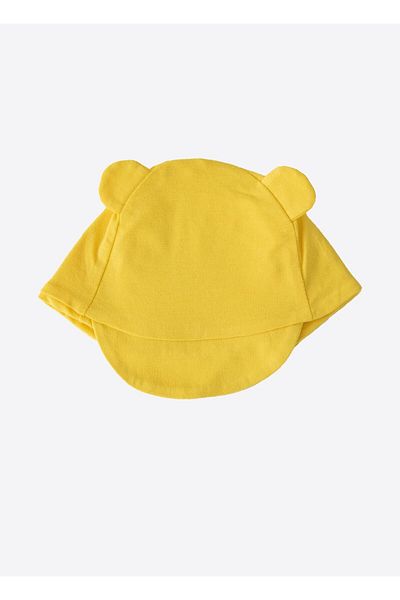 kitikate Yellow Organic Parrot Hat