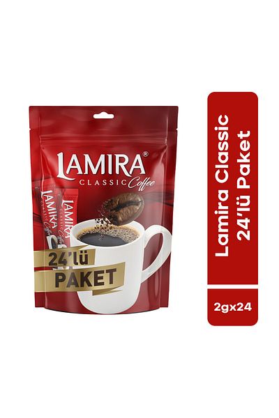 LAMİRA Lamira Classic Granulated Coffee Bag 2G*24Pcs