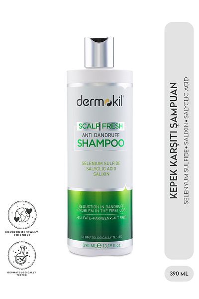 Dermokil Scalp Fresh Anti-Dandruff Shampoo 390 ml