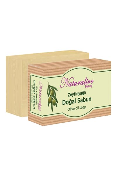 naturalive صابون زيت الزيتون الصلب 120 جرام