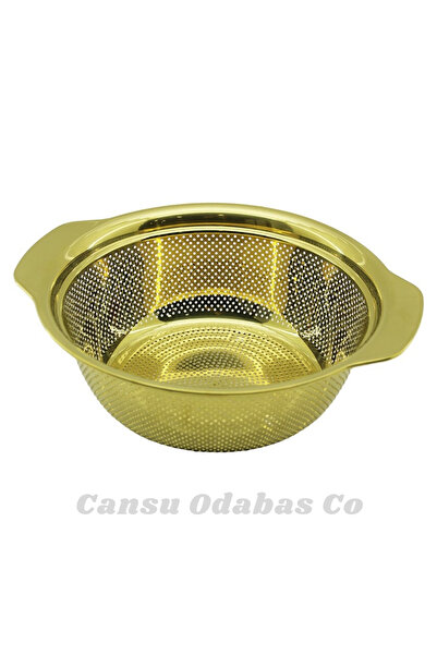 CANSU ODABAS CO 404 Paslanmaz Çelik 1. Kalite Mutfak Süzgeç Sağlıklı Materyal...