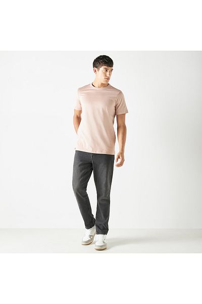 FAV Crew Neck T-shirt with Short Sleeves