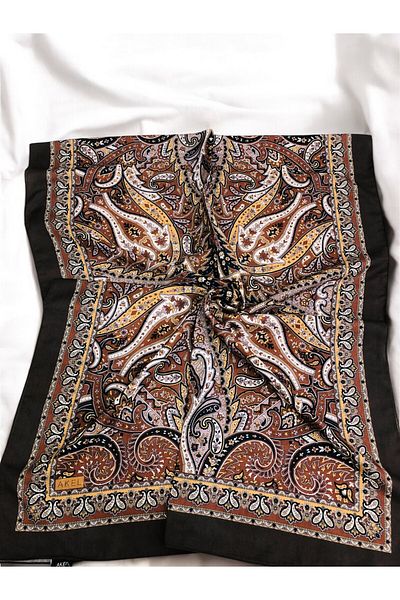 Akel Patterned 6 Tumble Shawl