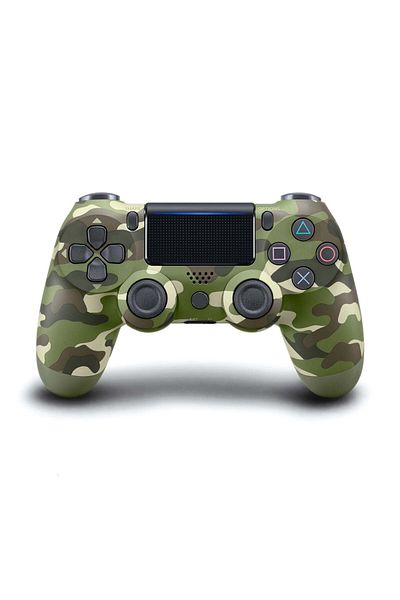 COOYA Wireless Game Joystick Controller for PS4,Highly Sensitive,High Capacity Battery,Camouflage Green