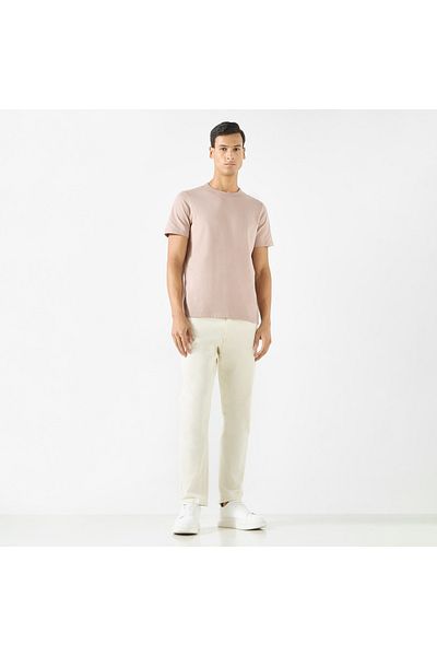 FAV T-shirt with Crew Neck and Short Sleeves