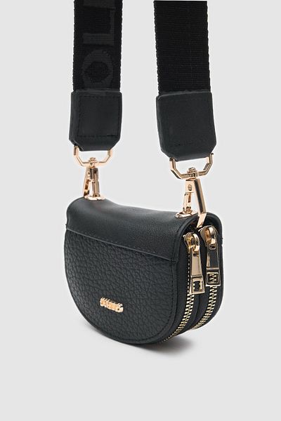 OLLBAG Jefece Black Color Natural Pattern Bag Wallet
