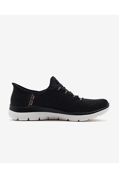 SKECHERS Women's Black Sneakers - Classy Night Summits 150128 Tk