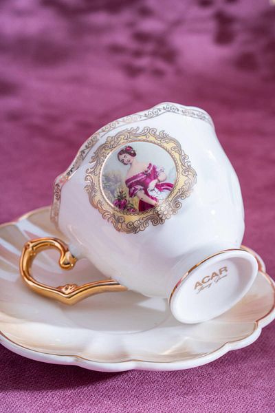 ACAR Mandorla Coffee Cup Set for 6 People - 90 Cc