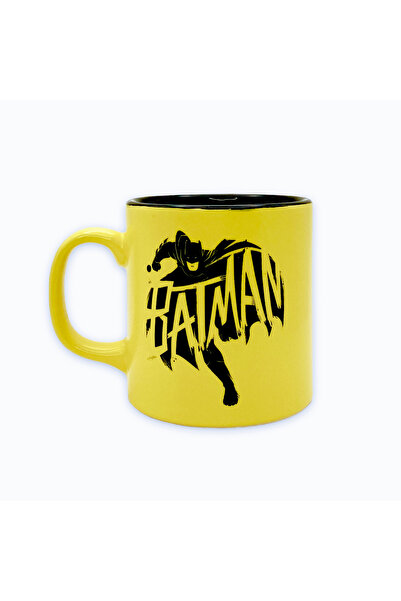 Space License Batman Logo Yellow Kupa