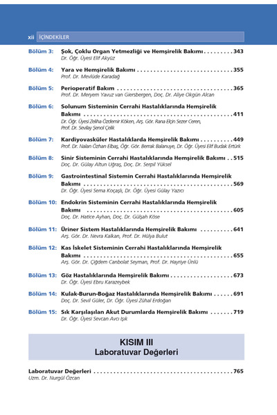 Güneş Tıp Kitabevleri Hemşirelik Saha Referans El Kitabı