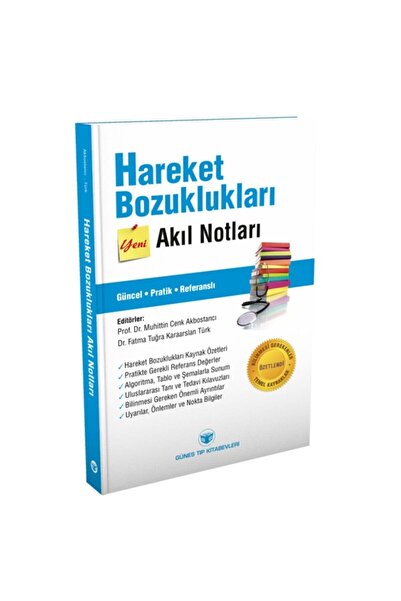 Güneş Tıp Kitabevi Hareket Bozuklukları Akıl Notları