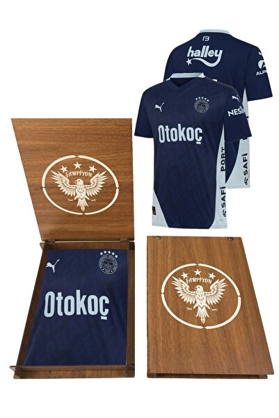Fenerbahçe Orijinal 2024/2025 Lacivert Forma Fenerbahçe Ahşap Kutulu