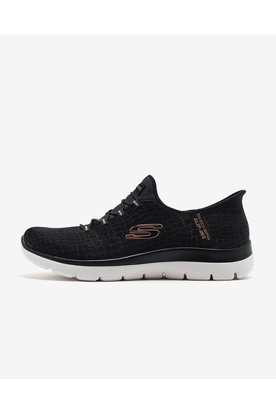 SKECHERS Women's Black Sneakers - Classy Night Summits 150128 Tk