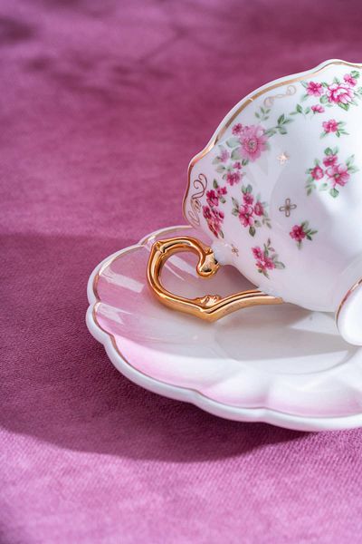 ACAR Angelica Coffee Cup Set for 6 People - 90 Cc