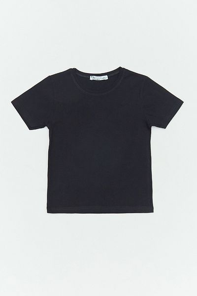 Fulla Moda 100% Cotton Boy's T-Shirt with Dinosaur Print on the Back