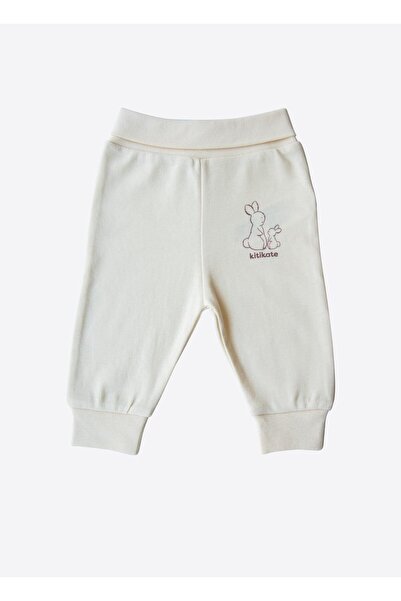 kitikate Organik New Basic Patiksiz Pantolon Natural