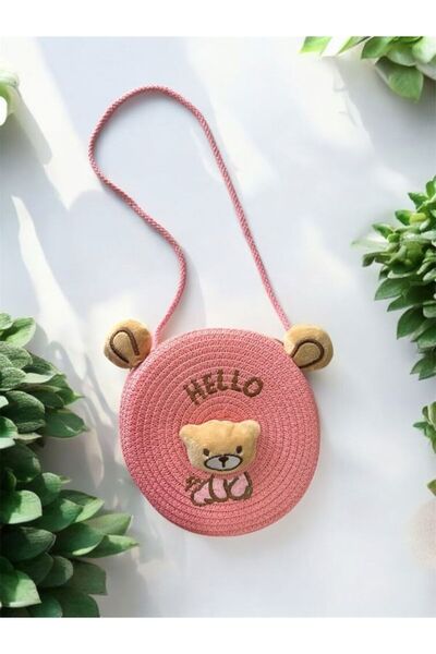 EyER Shoping Pleteni medvedić sa figurom Torba Podesiva traka kom