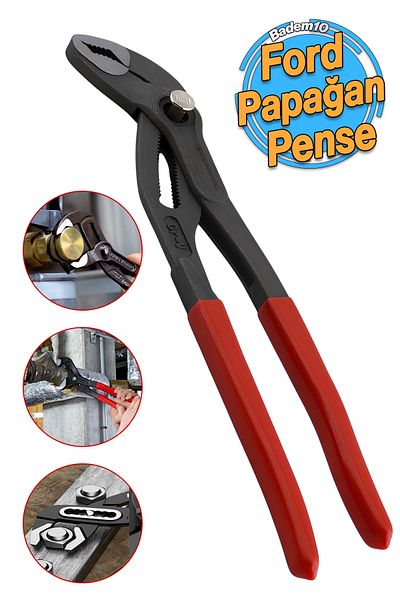 Rico Fort Adjustable Parrot Pliers 25 cm 250 mm Multi-Purpose Clamping Disassembly Hand Tool