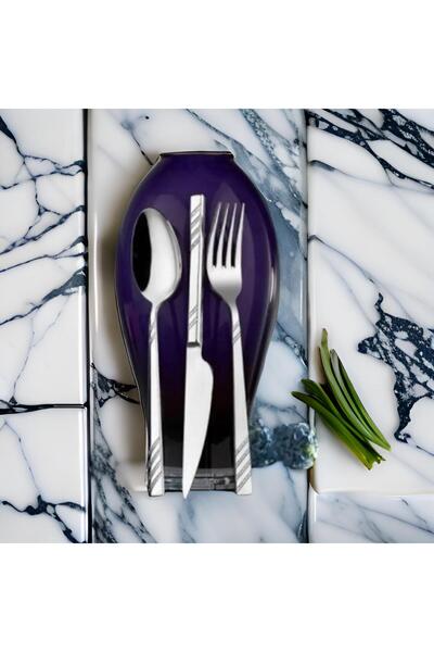 Genel Markalar Dicle 60 Parça Kaşık Çatal Takımı 3 Mm Biçak Yok