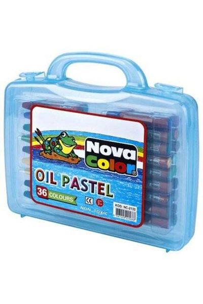 Nova Color Pastel Paint 36 Colors Plastic Box