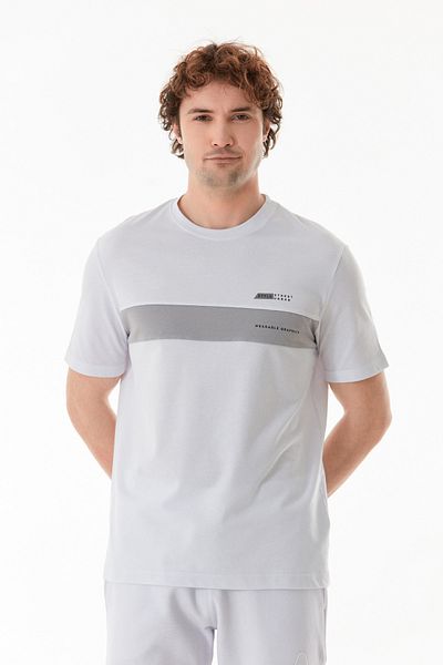 Fulla Moda Μπλουζάκι με τυπωμένο κείμενο με φορετά γραφικά