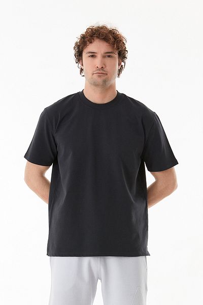 Fulla Moda Μπλουζάκι Basic Stand Collar