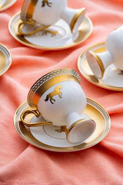 ACAR Franco Coffee Cup Set for 6 People - 90 ml