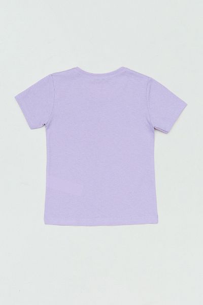 Fulla Moda Tricou pentru fetiță cu imprimeu ursuleț 100% bumbac