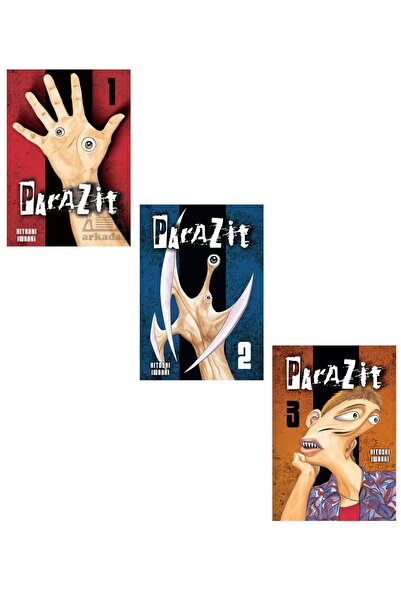 Kayıp Kıta Yayınları Parazit (3 KİTAPLIK SET )  Hitoshi İwaaki