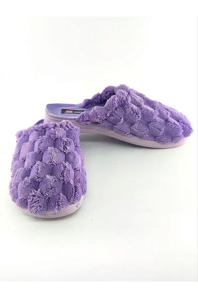 GEZER KADIN LİLA RENK KIŞLIK MİSAFİR,EV VE ÇEYİZ TERLİĞİ