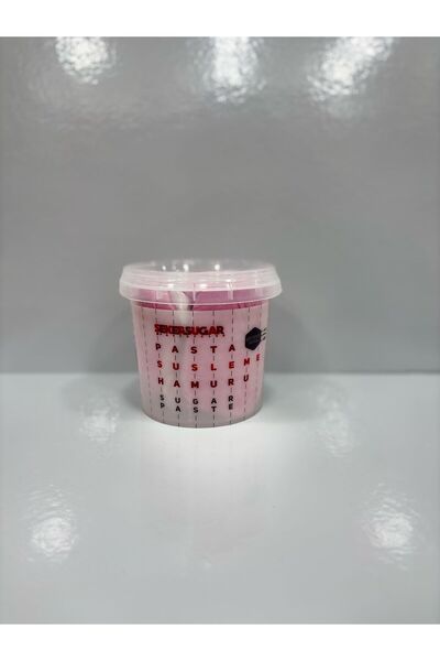 ŞEKER & SUGAR Şeker & Sugar - PEMBE Şeker Hamuru 500gr