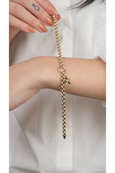 Arpaş 14 Ayar Altın Yıldızlı Bileklik