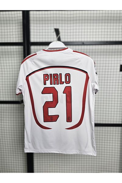 Lion Spor Andrea Pirlo 2007 Legend Season White Special Edition Νοσταλγική φανέλα για ενήλικες