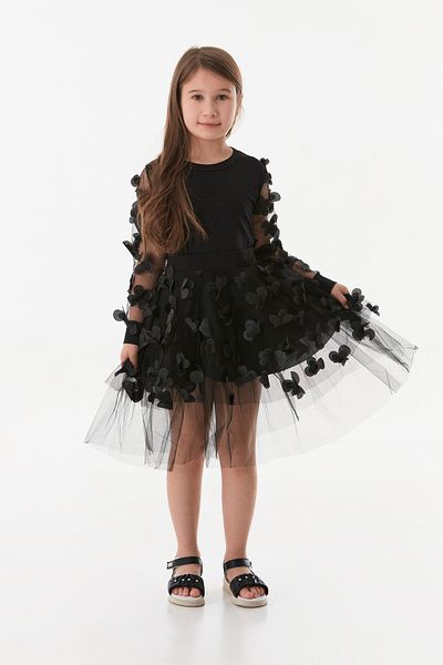Fulla Moda Σετ κοριτσιού με λεπτομέρεια πεταλούδας από τούλι