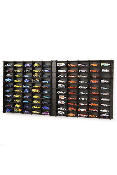 GOOD SIGN 1/64 Ölçek Oyuncak Hobi Koleksiyon 100 Araçlık Set Model Oyuncak Ar...