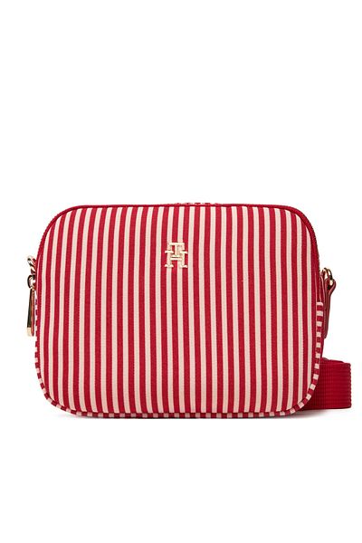 Tommy Hilfiger Női piros Th monogramos táska