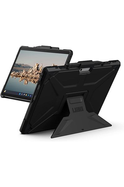 Urban Armor Gear Metropolis SE for Microsoft Surface Pro 11/Pro 10/9 case Built-in Kickstand Black