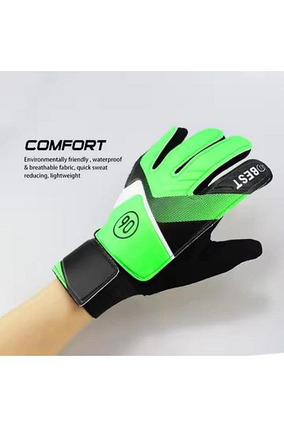 Generic Children's Goalkeeper Gloves Finger Protection Latex Soccer Goalkeeper Gloves Youth Sports Gloves