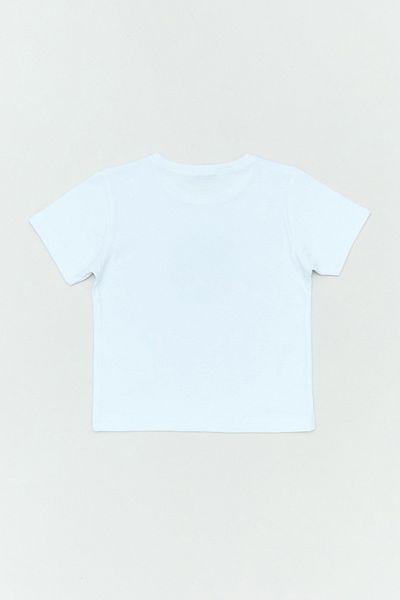 Fulla Moda Tricou pentru băiat, 100% bumbac, cu decolteu rotund, imprimat cu naveta spațială
