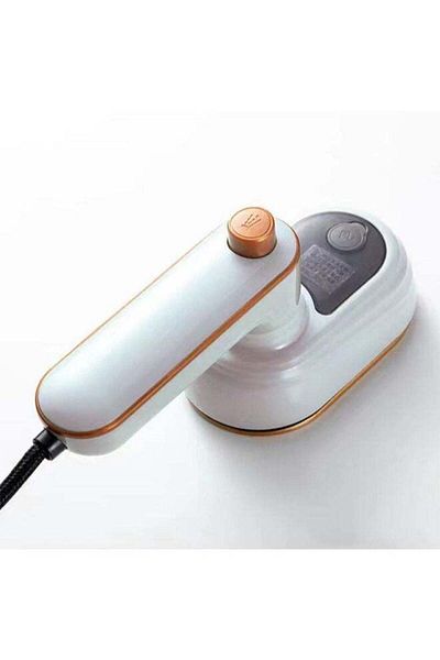 COOYA Steam Iron, Mini Portable, Hand-Held, Wet and Dry Dual-use, Suitable for Family Travel (White)