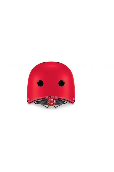 Globber Globber Primo protective helmet, with lights, red color
