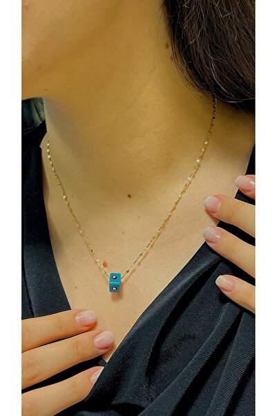 kuyumcu nurettin 1,90 gr (GRAM) Aynalı Kolye Zincir 22 Ayar Altın 60 cm