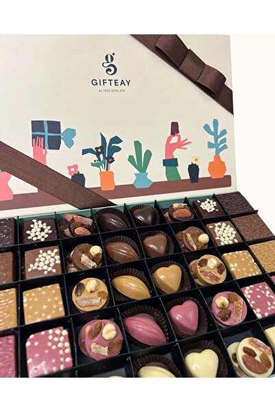 Taze Çikolata Karnaval Belçika Kutu Çikolata