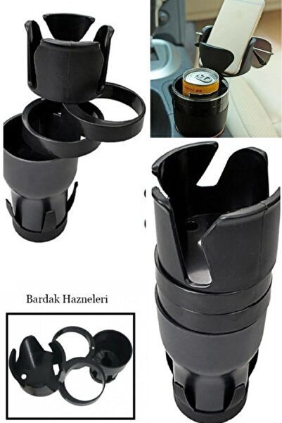 optana Araç İçi Bardaklık Oto Bardak Tutucu Telefon Eşya Tutucu  Oto Gözlük K...
