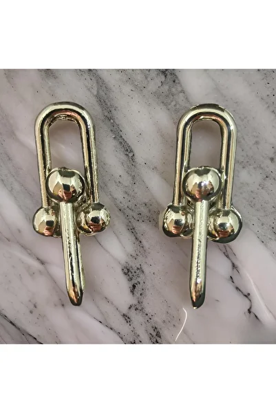 staınless steel Silver Color Tfny Earrings - Elegant and Stylish Design