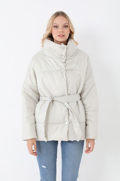 Firststops Sports Women's Stone Filled Lined Waterproof Wind Oversize Bomber Parka