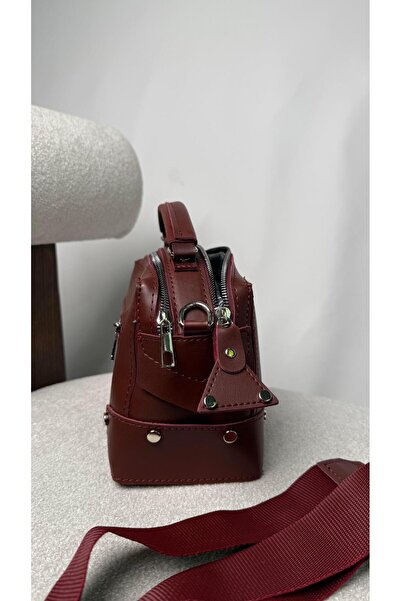 Eataly Shoes Kare Kalıp Model Fermuarlı Çift Gözlü Yandan Askı Detaylı Çanta ...