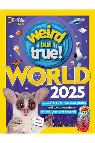 NATIONAL GEOGRAPHIC Weird but True 2025 World - Fantastic but Even More Bizarre Photos and Reproductive Ongles for This Year